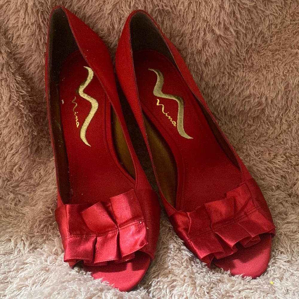 Nina Red Formal Shoes